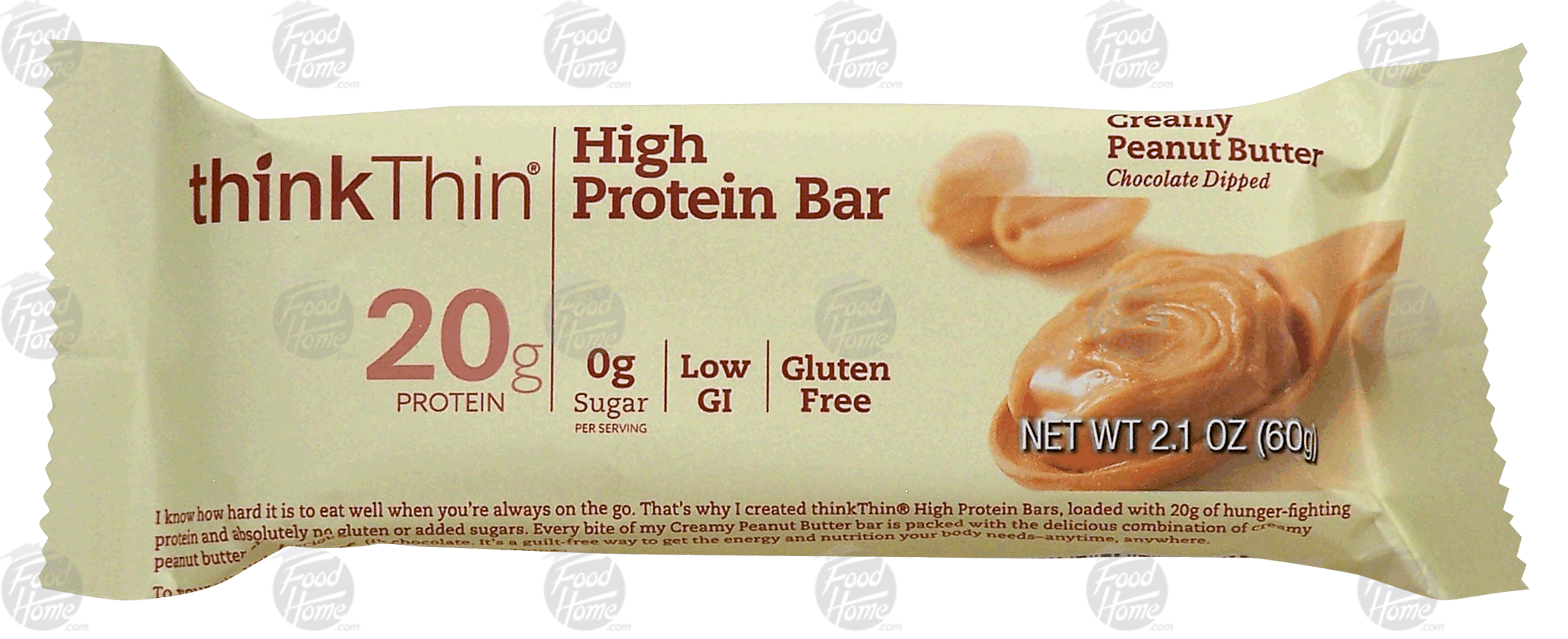 thinkThin  creamy peanut butter high protein bar Full-Size Picture